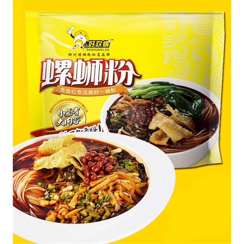 好欢螺螺蛳粉 豪华版 袋装柳州正宗广西螺狮粉 400g